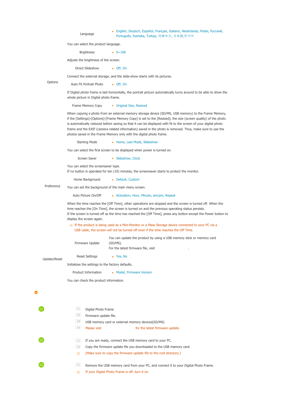 Samsung SPF-86H User Manual | Page 17 / 27