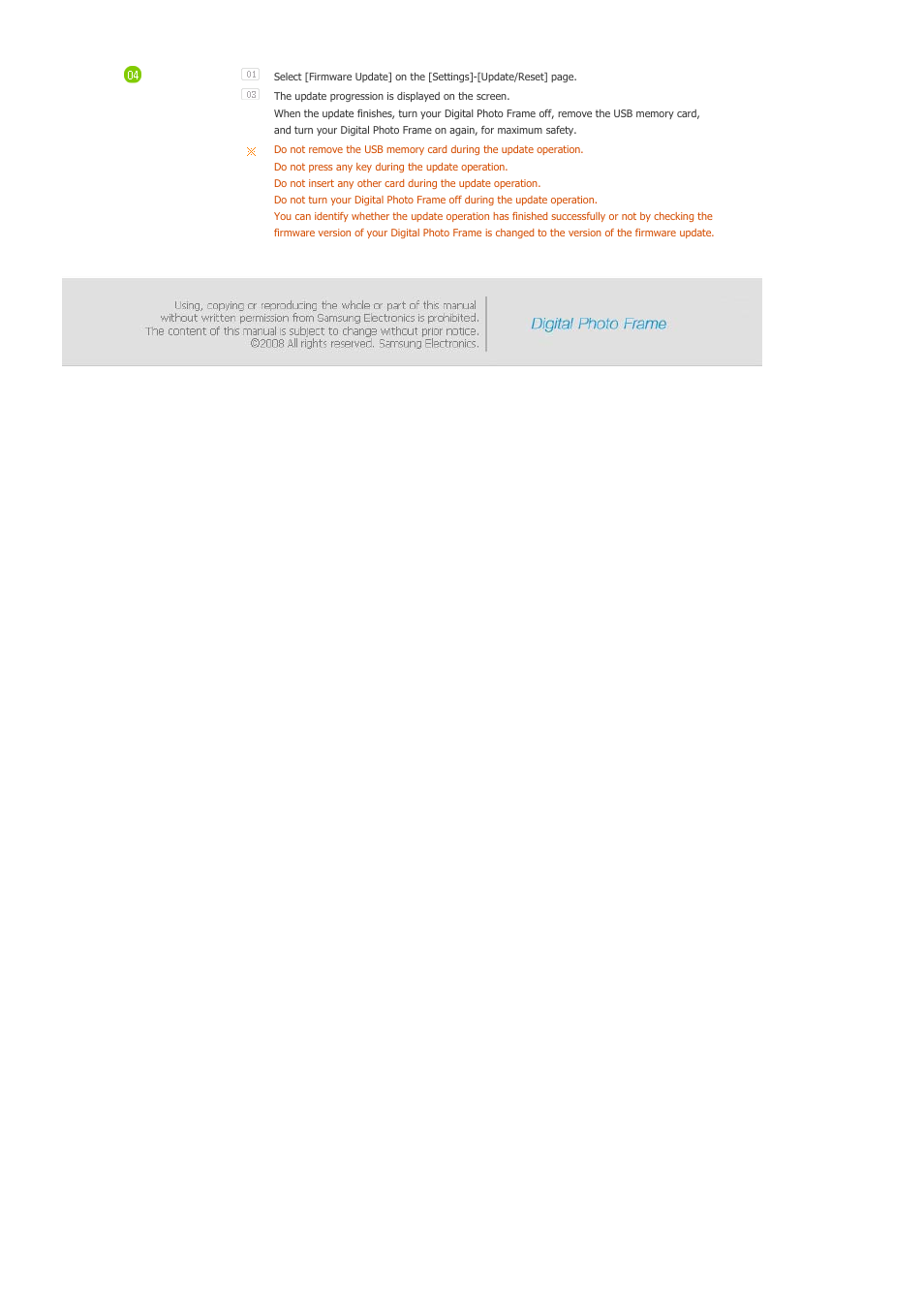 Samsung SPF-86H User Manual | Page 18 / 27