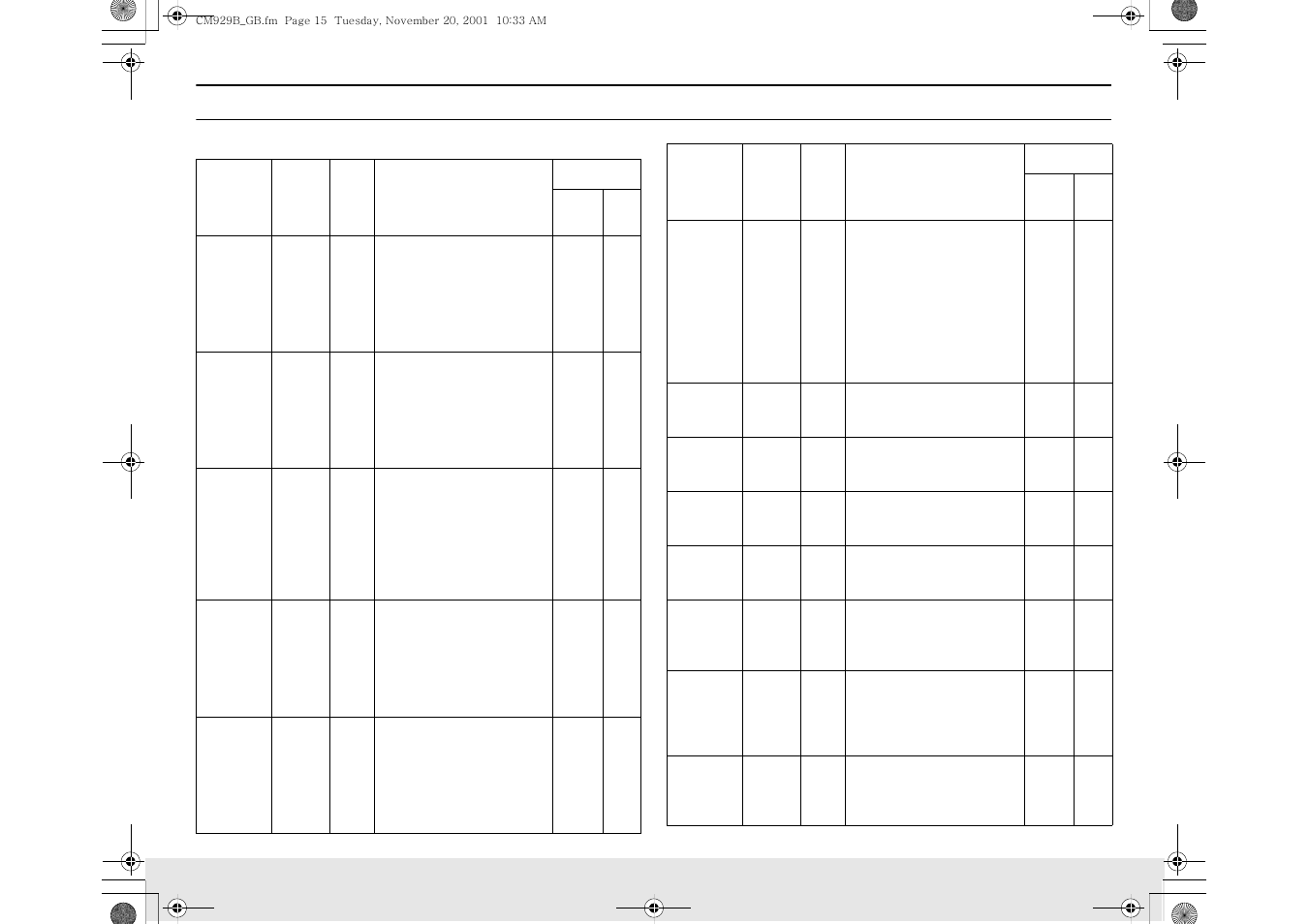 Cooking instructions | Samsung CM929B User Manual | Page 15 / 24