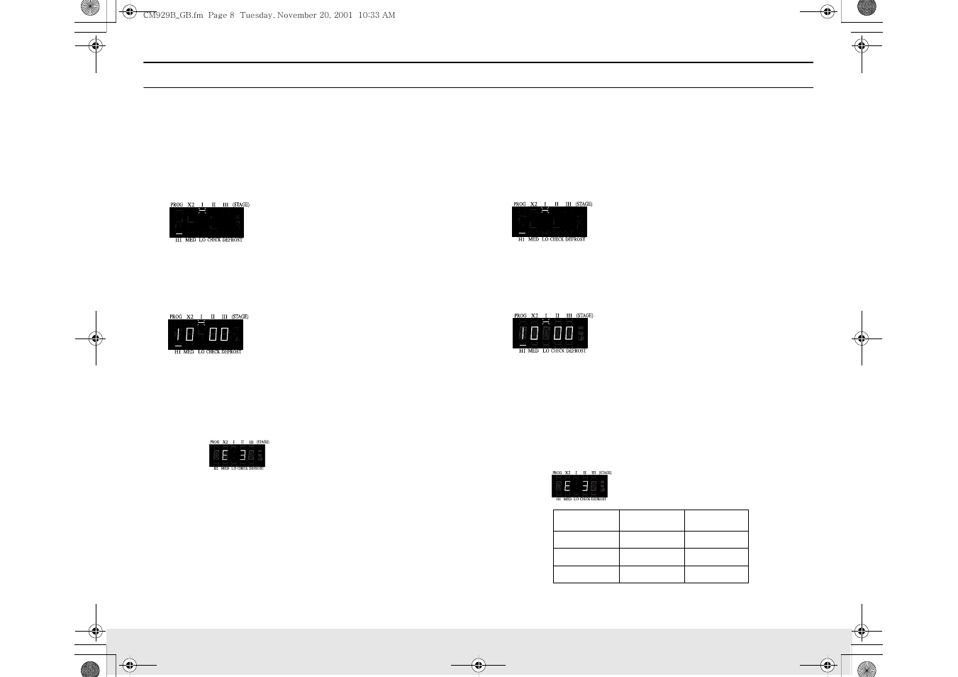 Operation | Samsung CM929B User Manual | Page 8 / 24