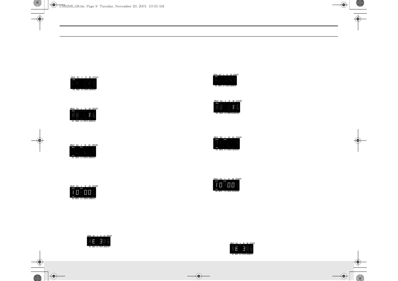 Operation | Samsung CM929B User Manual | Page 9 / 24