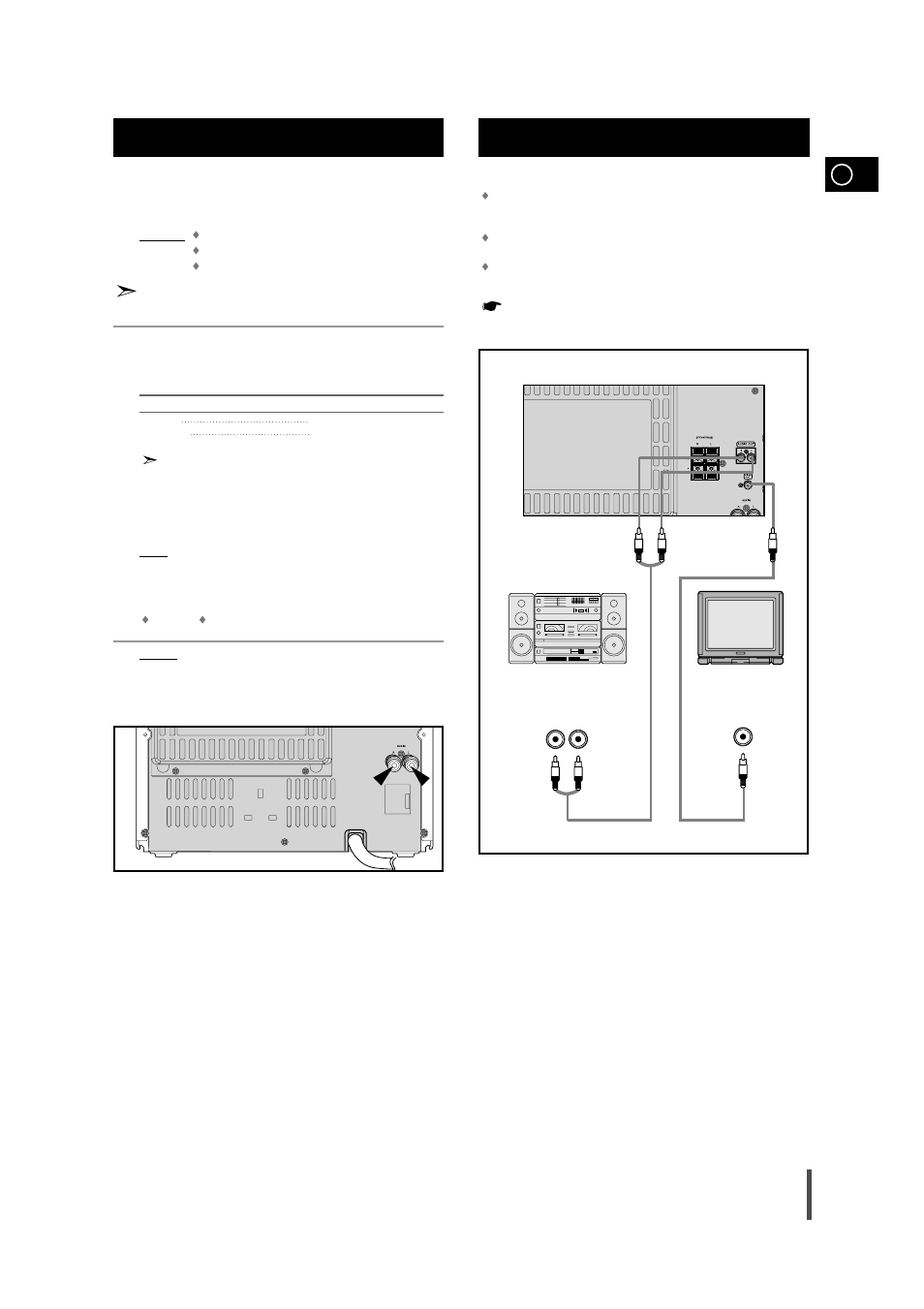 Connecting to an external source, Connecting to the equipment | Samsung AH68-01145B User Manual | Page 9 / 29