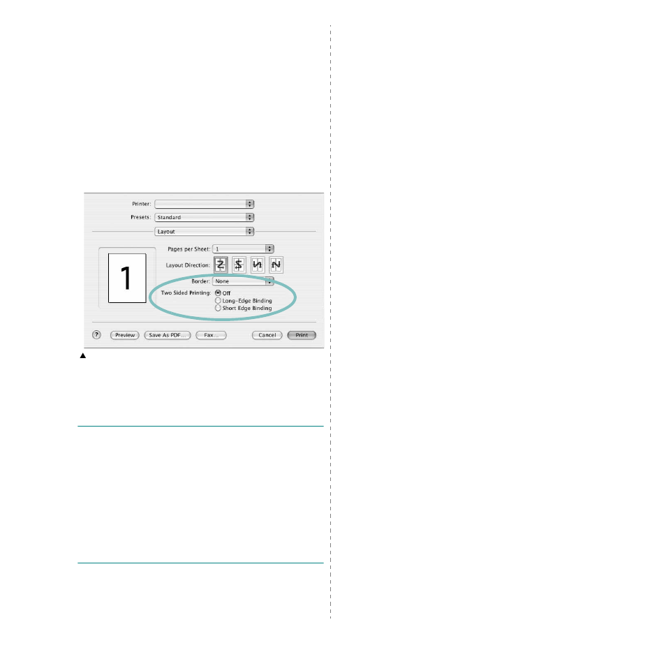 Duplex printing | Samsung ML-4050ND User Manual | Page 107 / 110