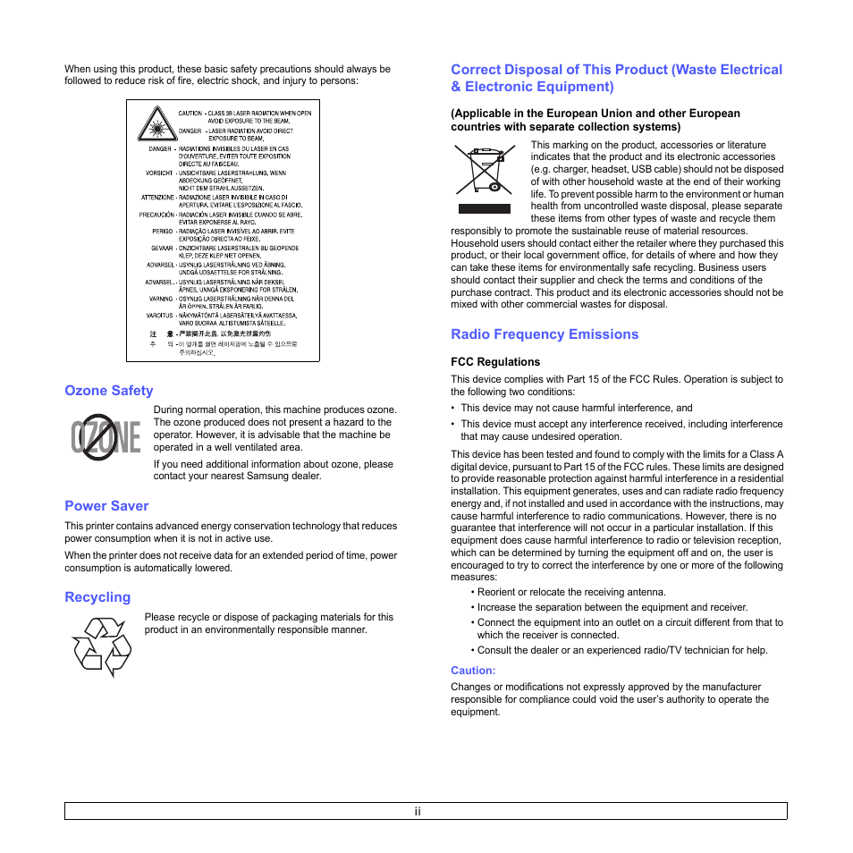 Samsung ML-4050ND User Manual | Page 7 / 110