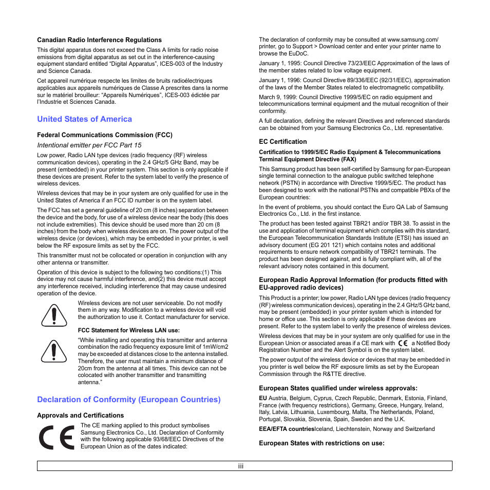 Samsung ML-4050ND User Manual | Page 8 / 110
