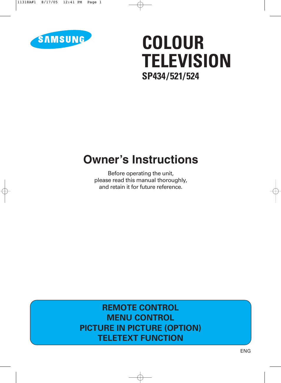 Samsung 521 User Manual | 40 pages