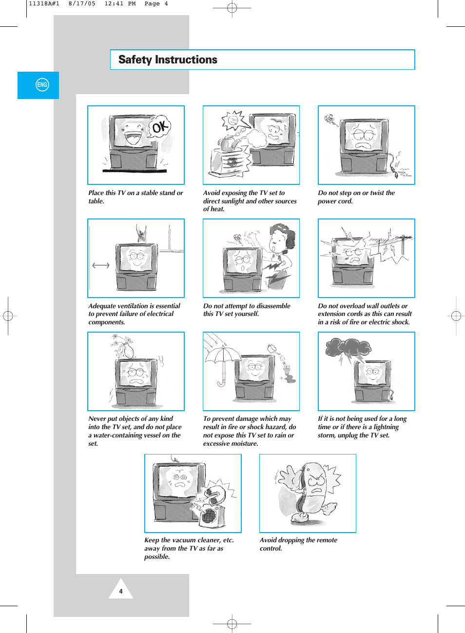 Safety instructions | Samsung 521 User Manual | Page 4 / 40