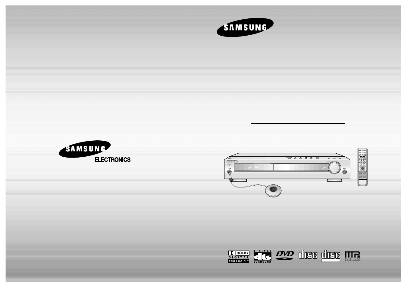 Samsung HT-DB1750 User Manual | 34 pages