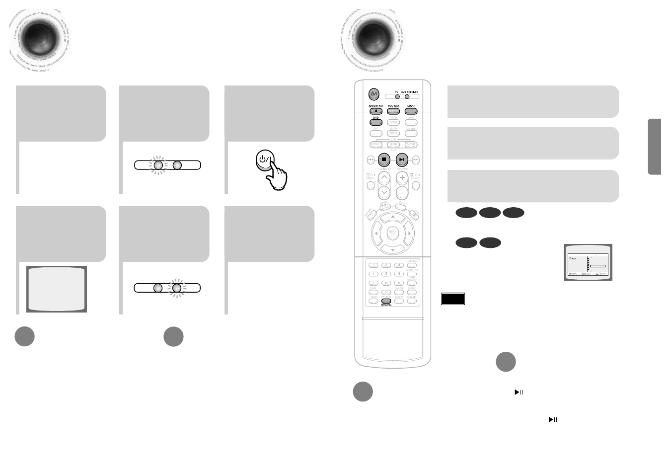 Before using your dvd player, Operation, Disc playback | Samsung HT-DB1750 User Manual | Page 10 / 34