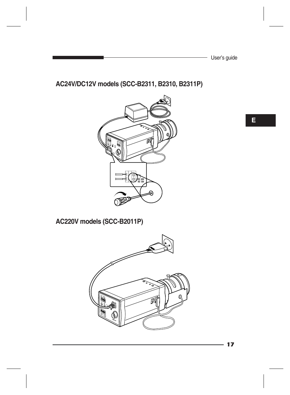 Samsung SCC-B2311 User Manual | Page 17 / 28