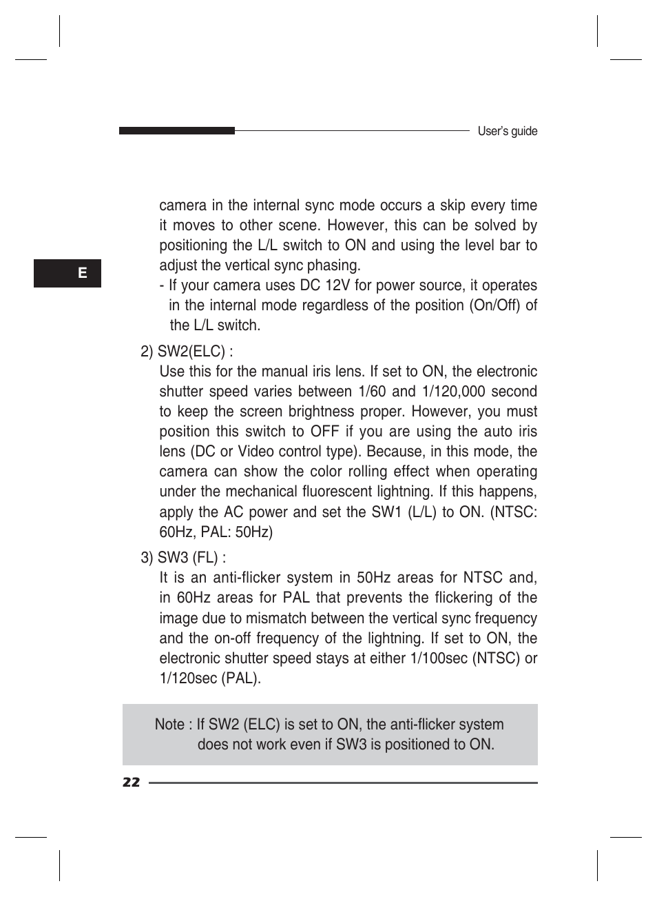 Samsung SCC-B2311 User Manual | Page 22 / 28