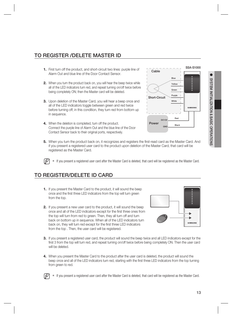 Samsung SSA-S1000 User Manual | Page 13 / 16