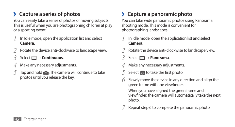 Samsung GALAXY S YP-GS1 User Manual | Page 42 / 122