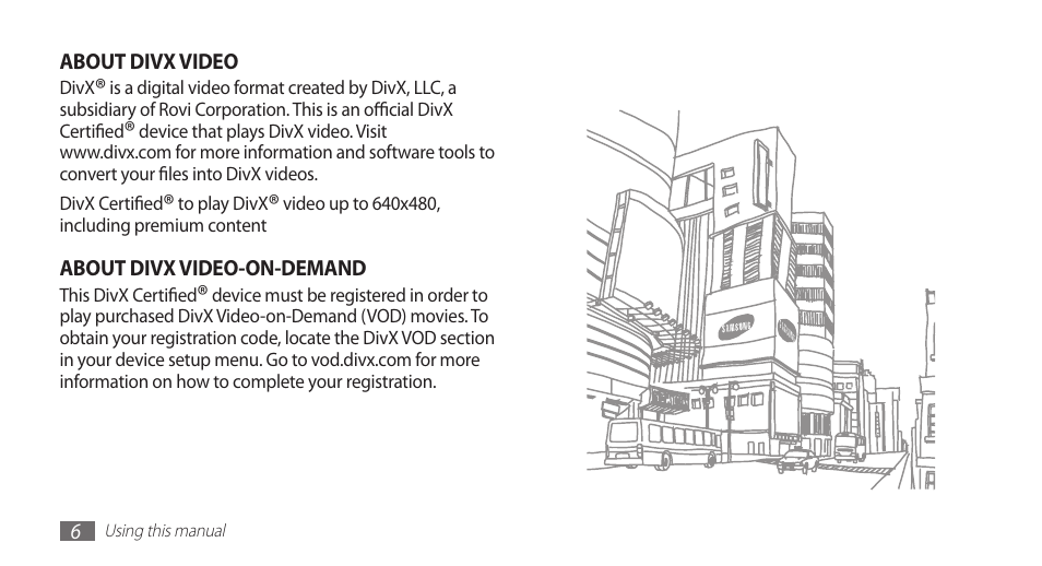 Samsung GALAXY S YP-GS1 User Manual | Page 6 / 122