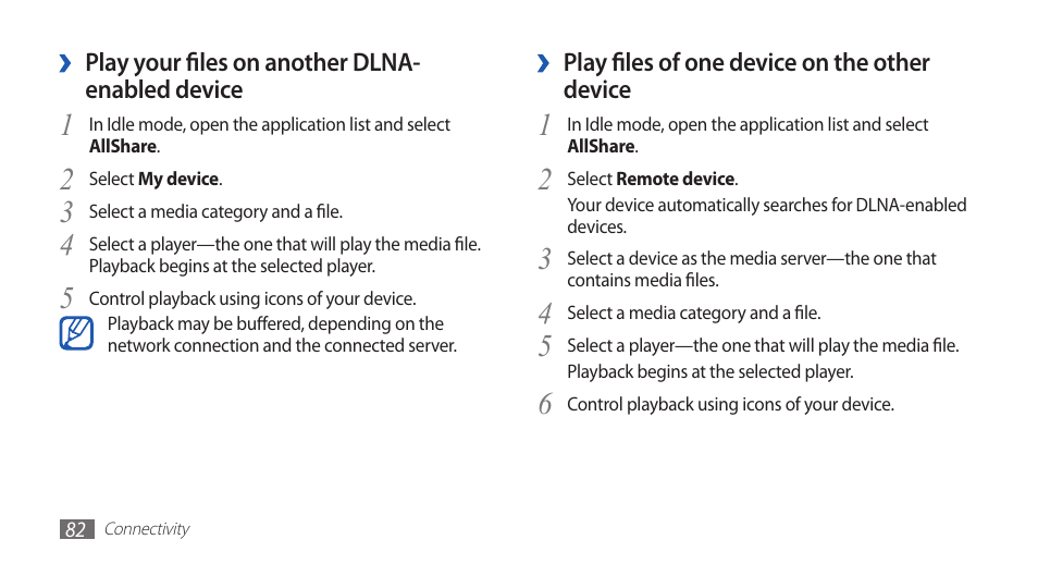 Samsung GALAXY S YP-GS1 User Manual | Page 82 / 122