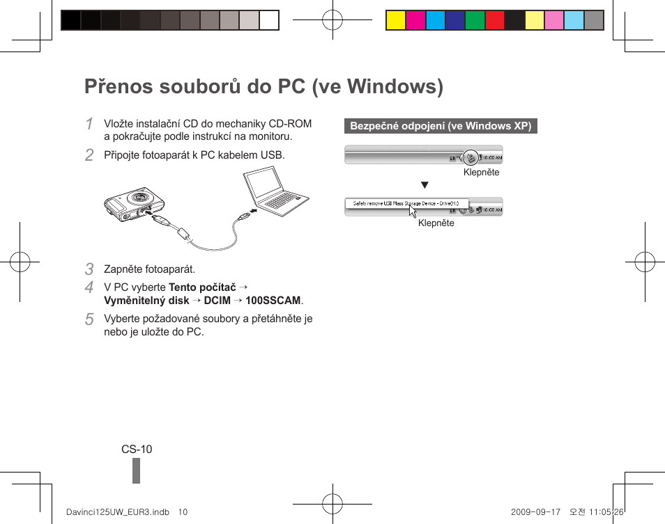 Přenos souborů do pc (ve windows) | Samsung WB1000 User Manual | Page 60 / 110