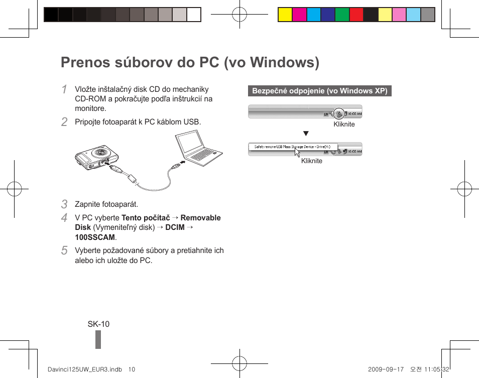 Prenos súborov do pc (vo windows) | Samsung WB1000 User Manual | Page 70 / 110