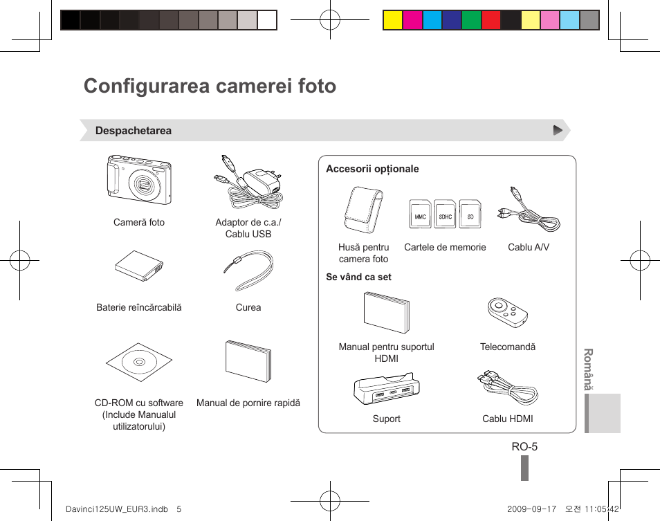 Configurarea camerei foto | Samsung WB1000 User Manual | Page 85 / 110