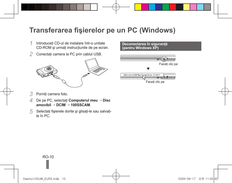 Transferarea fişierelor pe un pc (windows) | Samsung WB1000 User Manual | Page 90 / 110