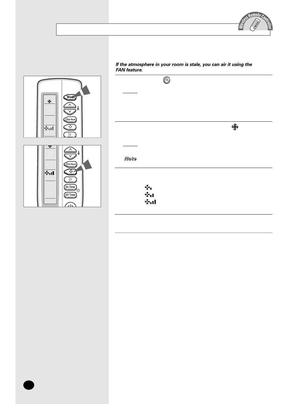 Airing your room | Samsung AFPCC052CA0 User Manual | Page 16 / 36