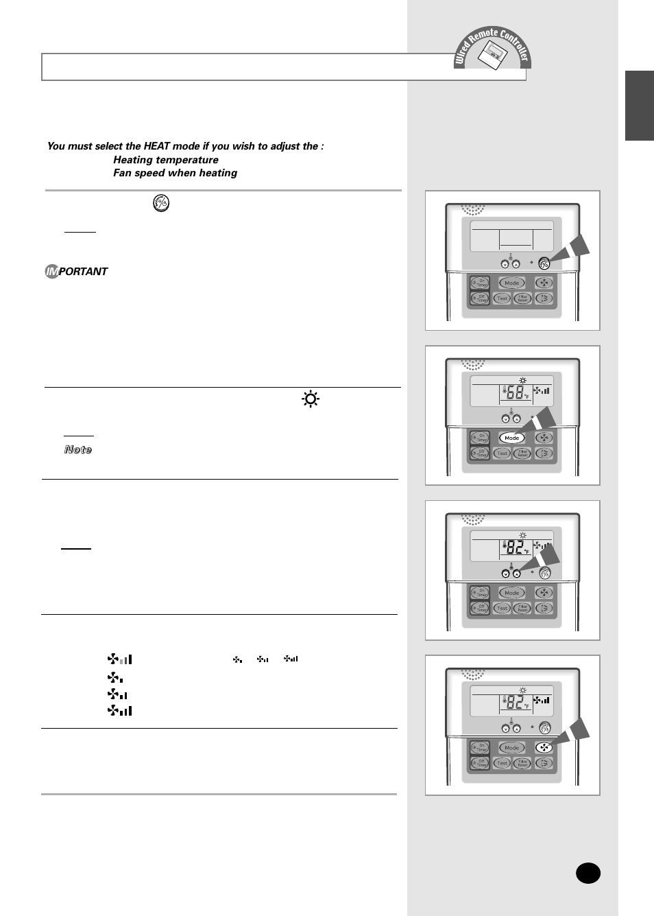 Heating your room | Samsung AFPCC052CA0 User Manual | Page 23 / 36