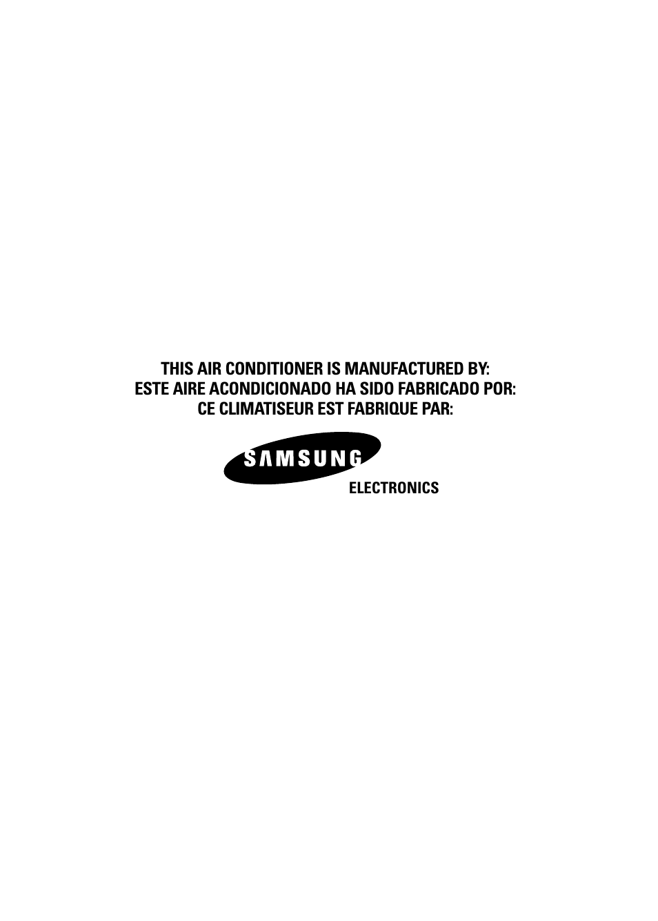 Samsung AFPCC052CA0 User Manual | Page 36 / 36