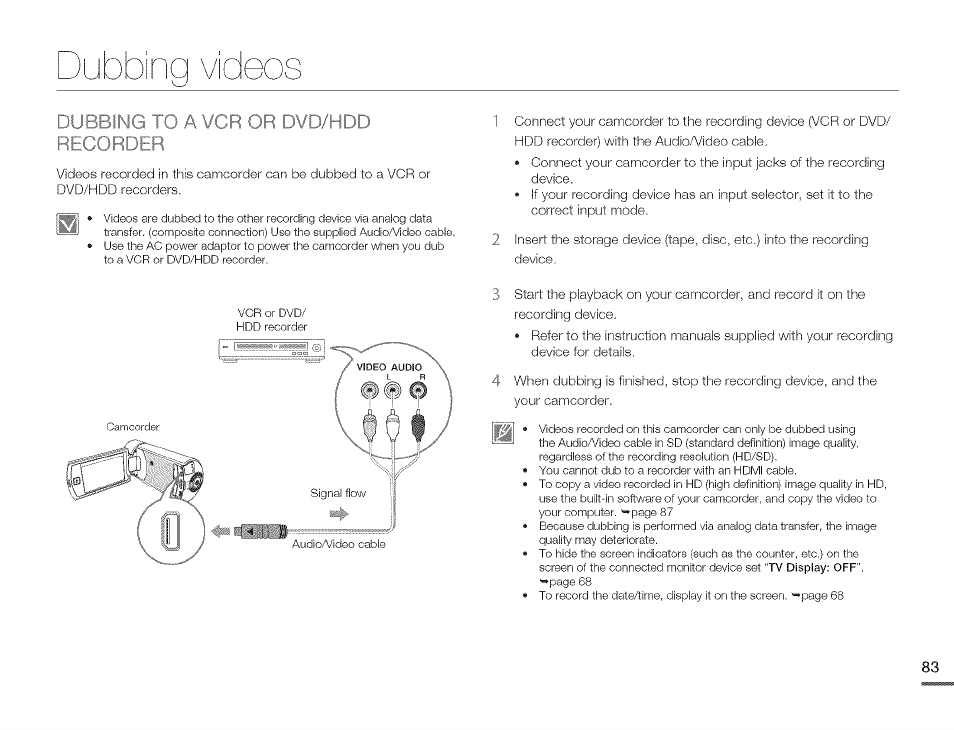 Du eos, Page 68 | Samsung HMX-Q10TNIHMX-Q100TNIHMXDQ130TN User Manual | Page 87 / 113