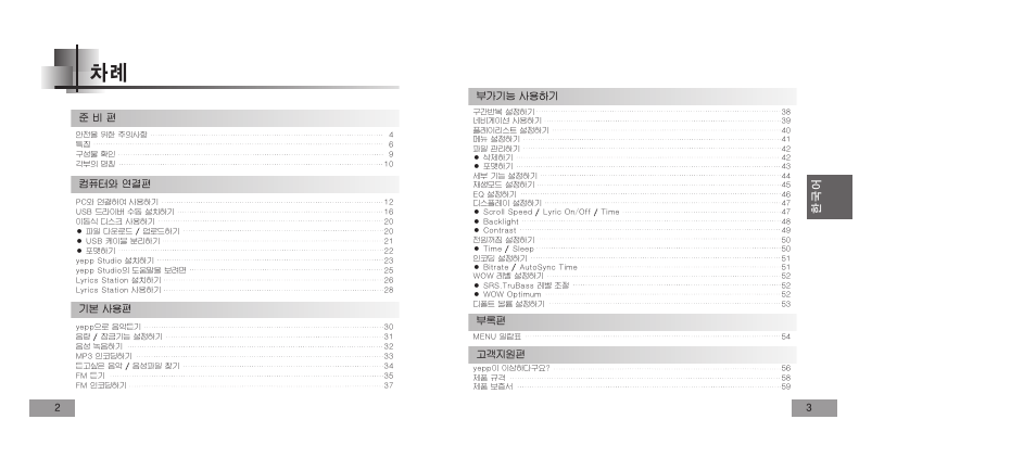 Samsung YEPP YP-T5V User Manual | Page 30 / 117