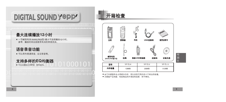 Samsung YEPP YP-T5V User Manual | Page 64 / 117