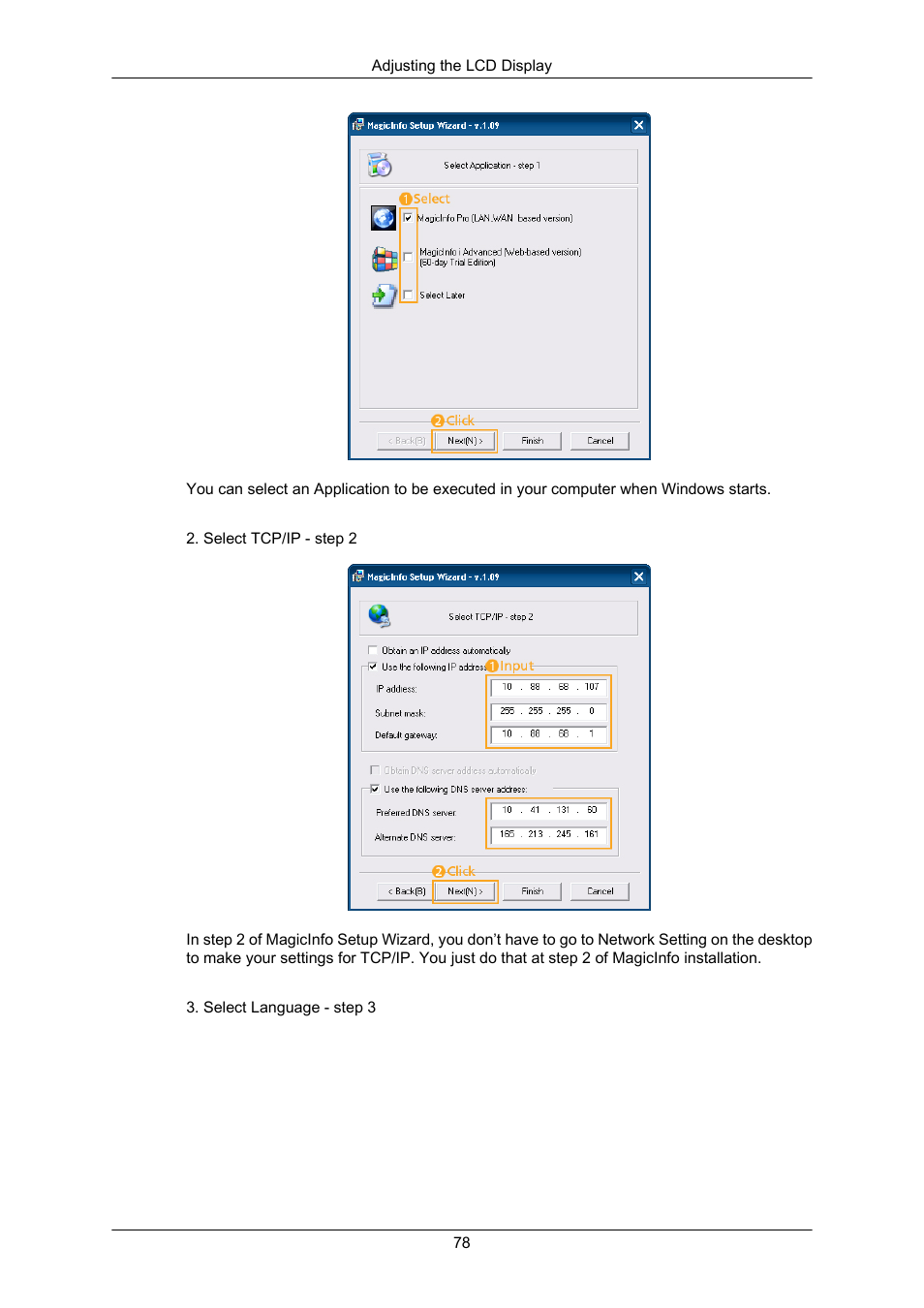 Samsung 460UT-2 User Manual | Page 100 / 121