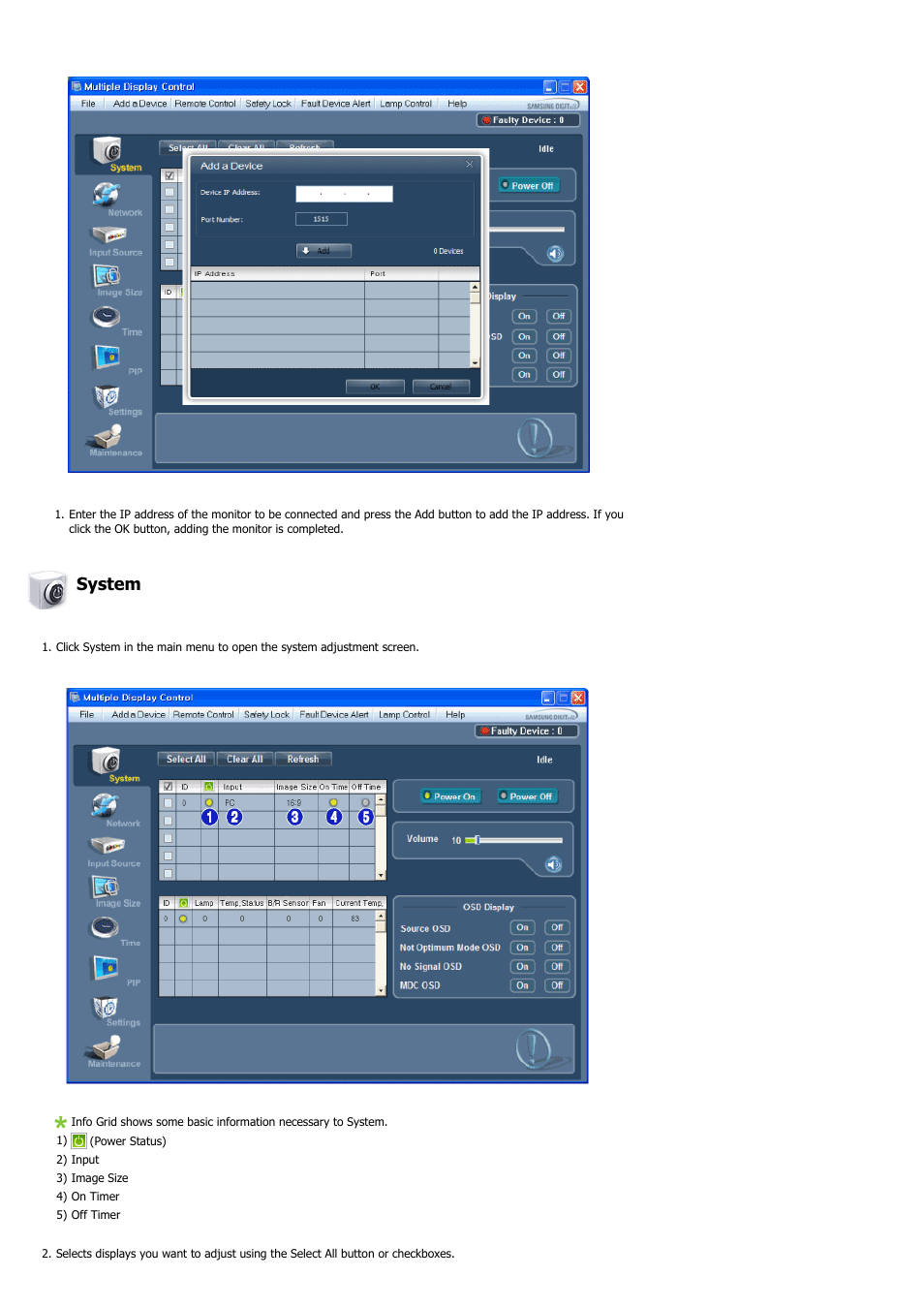 System | Samsung 460UT-2 User Manual | Page 46 / 121