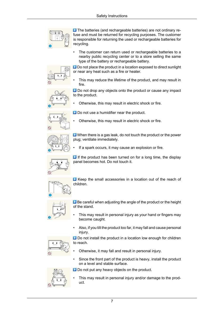 Samsung 460UT-2 User Manual | Page 8 / 121