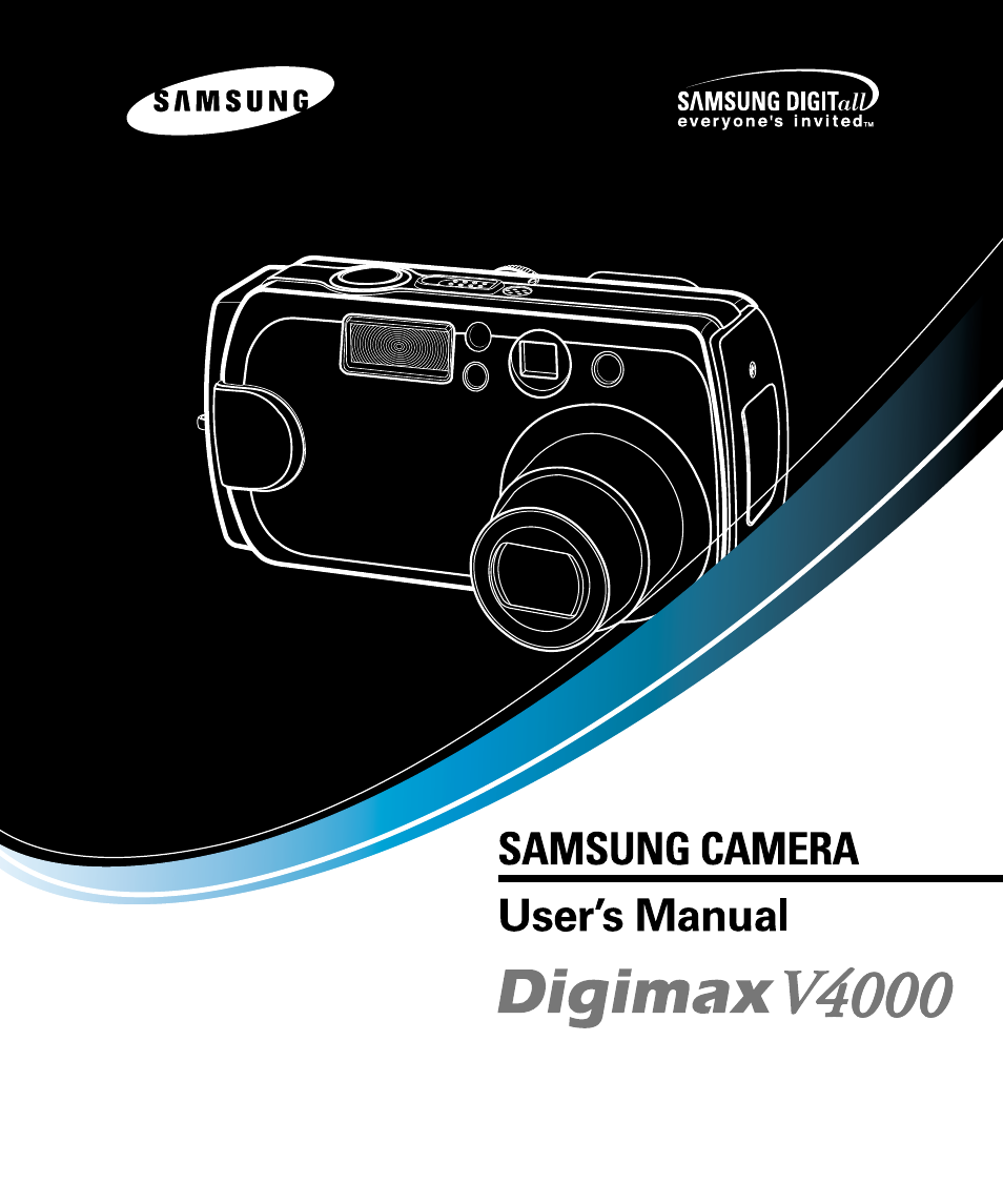 Samsung Digimax V4000 User Manual | 128 pages