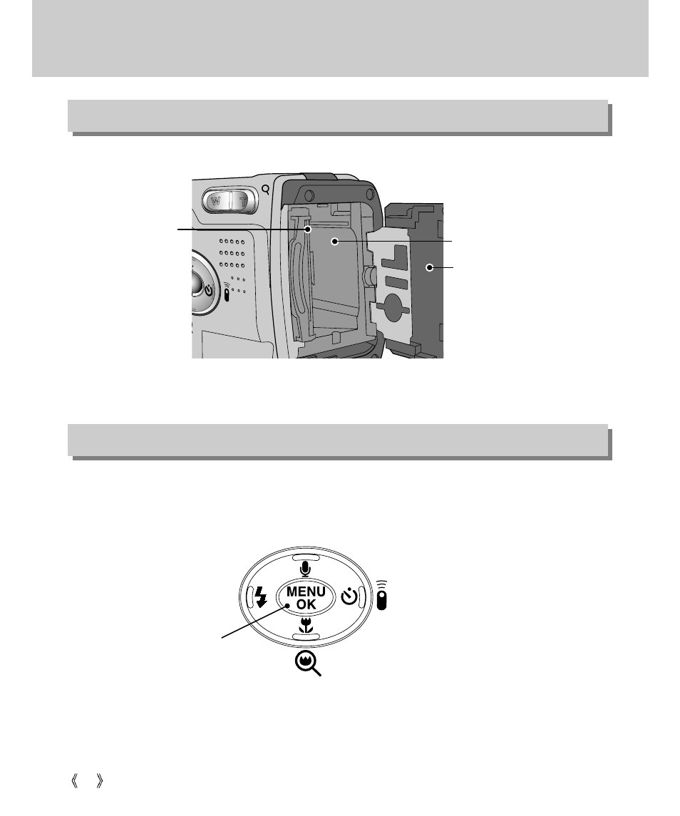 Identification of features, Side 5-function button | Samsung Digimax V4000 User Manual | Page 14 / 128