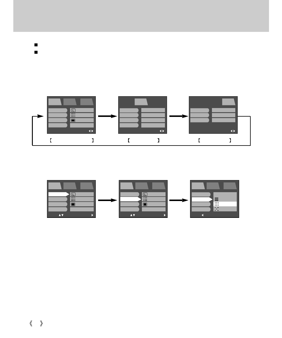 How to use the menu | Samsung Digimax V4000 User Manual | Page 48 / 128