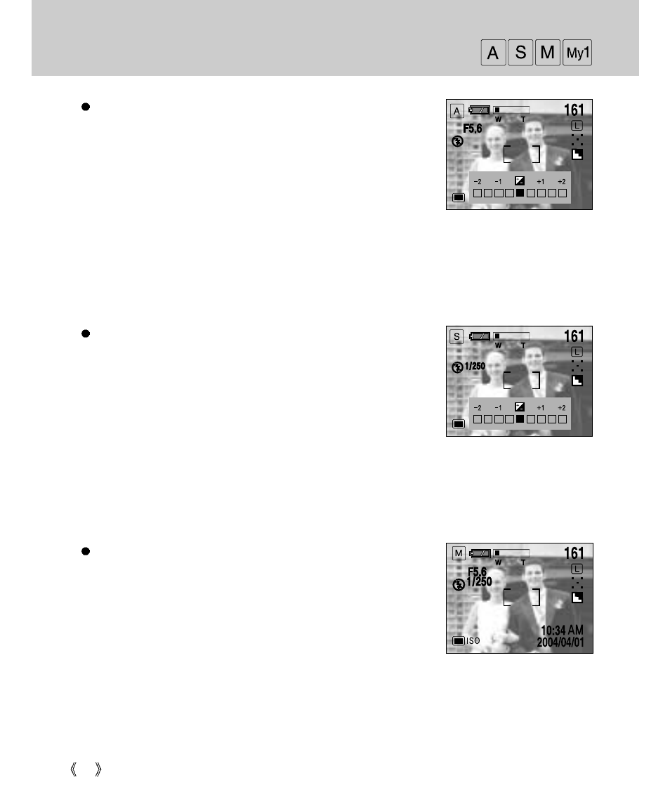 A / s / m | Samsung Digimax V4000 User Manual | Page 52 / 128