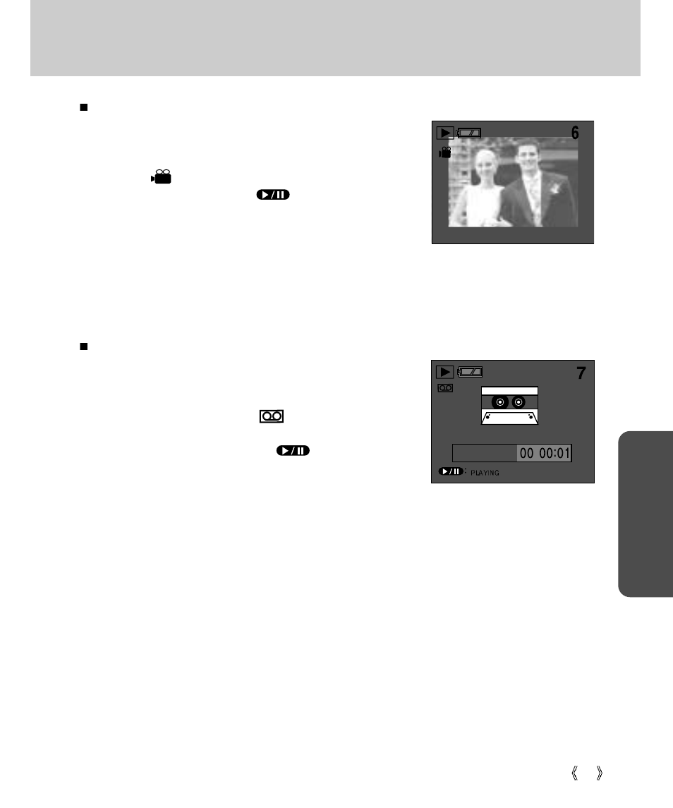 Starting the play mode, Pla y | Samsung Digimax V4000 User Manual | Page 63 / 128