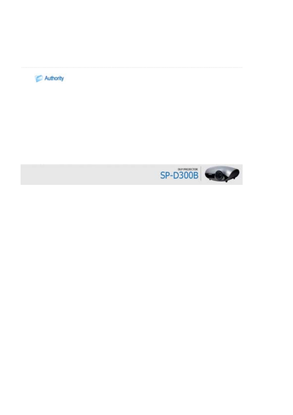 Samsung SP-D300B User Manual | Page 39 / 39