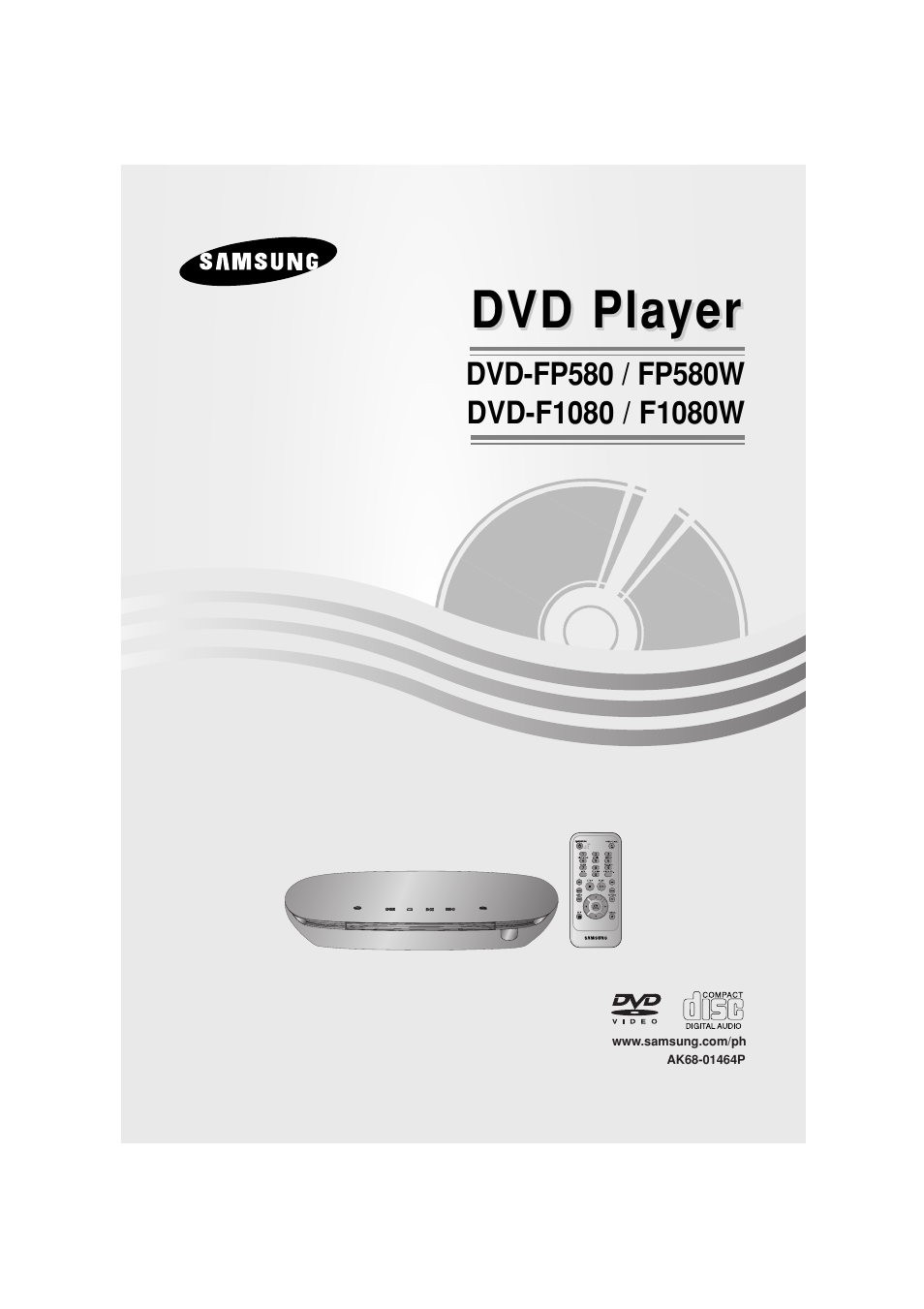 Samsung DVD-F1080  EN User Manual | 36 pages