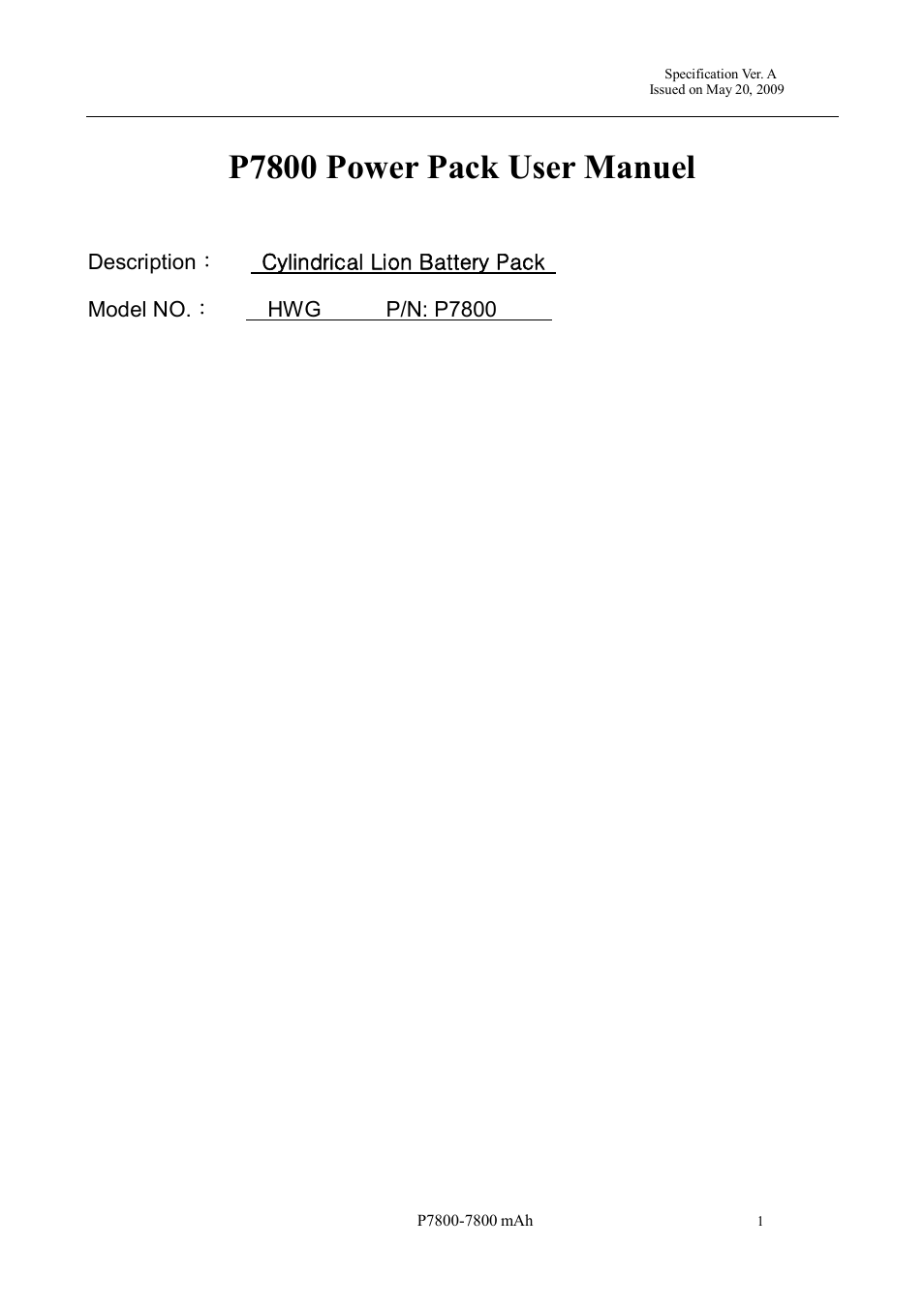 Samsung P7800 User Manual | 6 pages