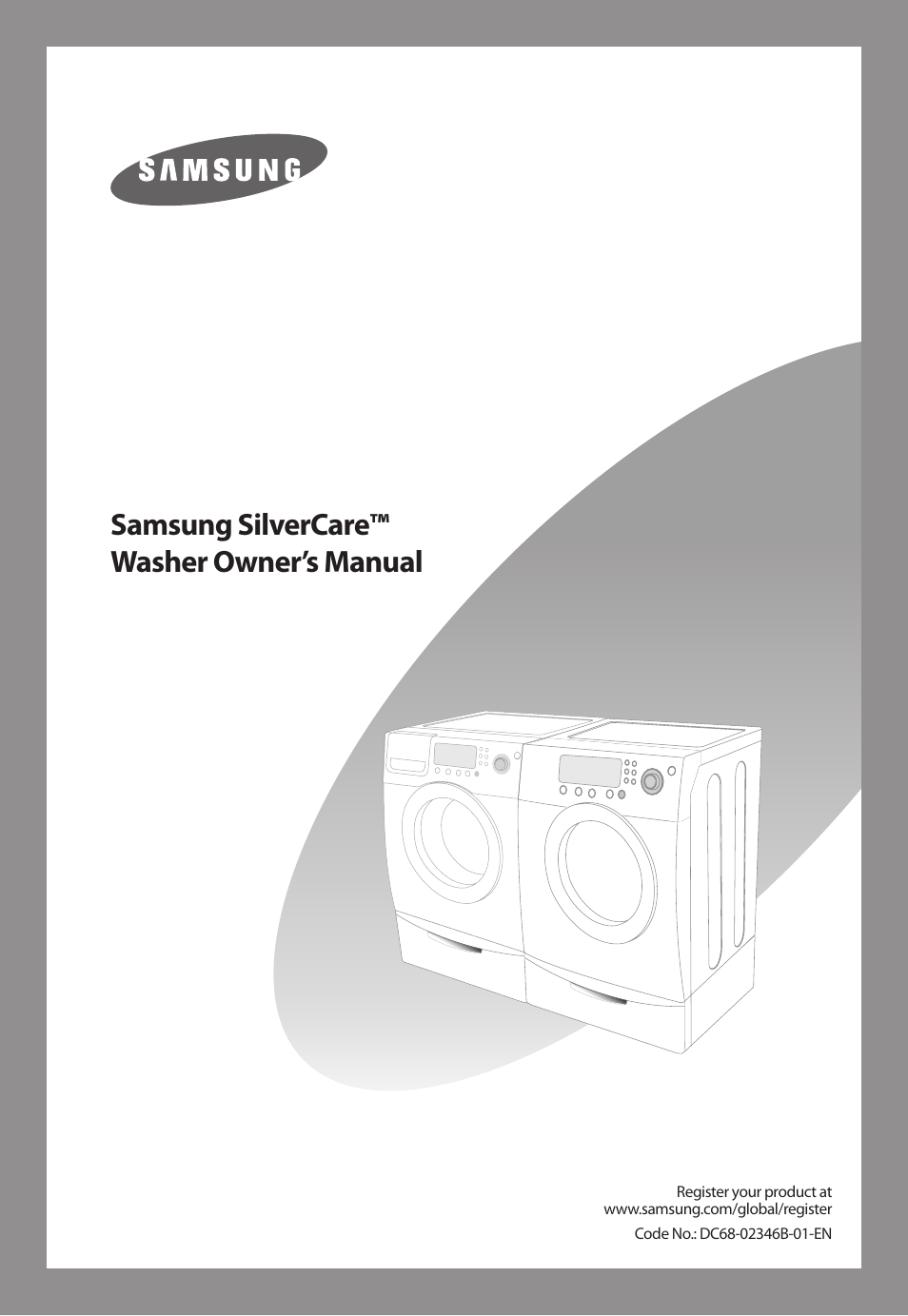 Samsung SilverCare WF306BAW User Manual | 32 pages