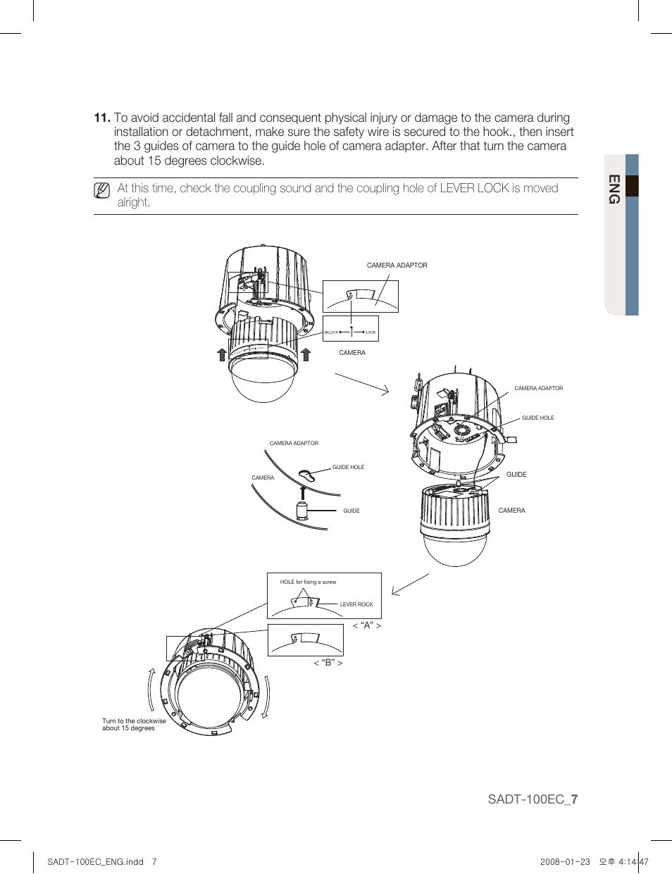 Samsung SADT-100EC User Manual | Page 8 / 11