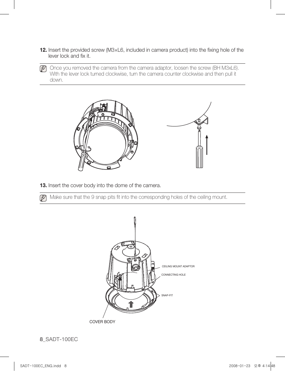 Samsung SADT-100EC User Manual | Page 9 / 11