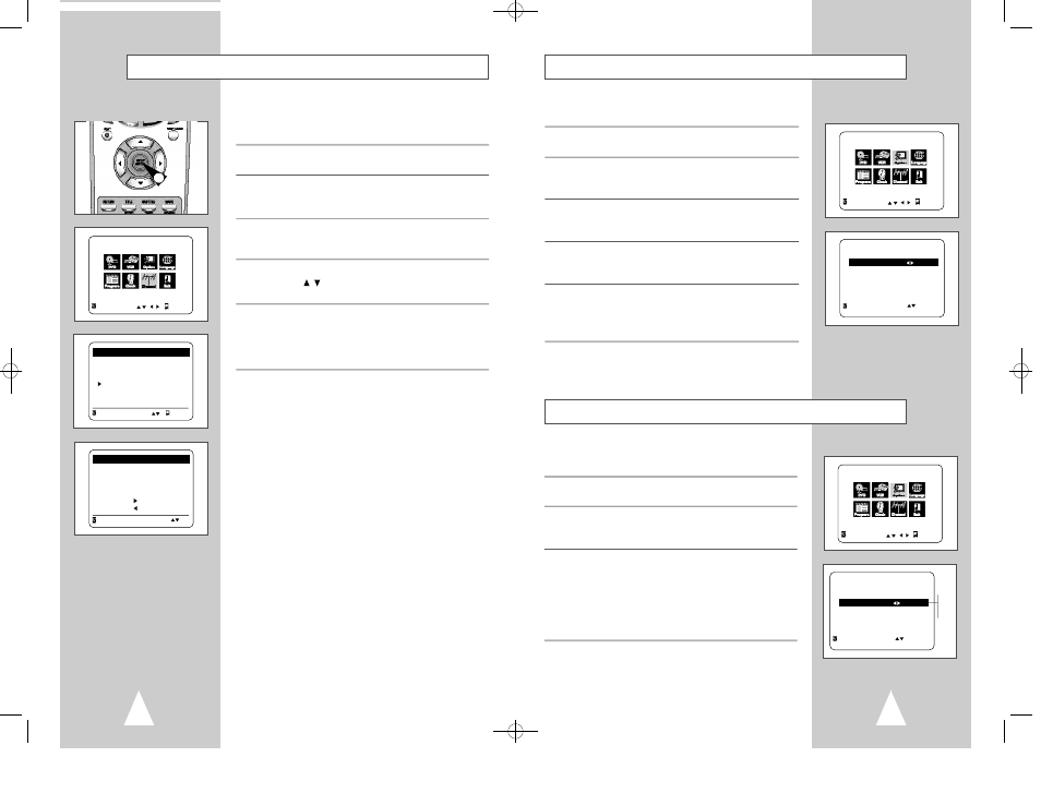 Front panel dimmer, Rf output channel, Channel add/delete | Samsung DVD-V2000 User Manual | Page 12 / 32