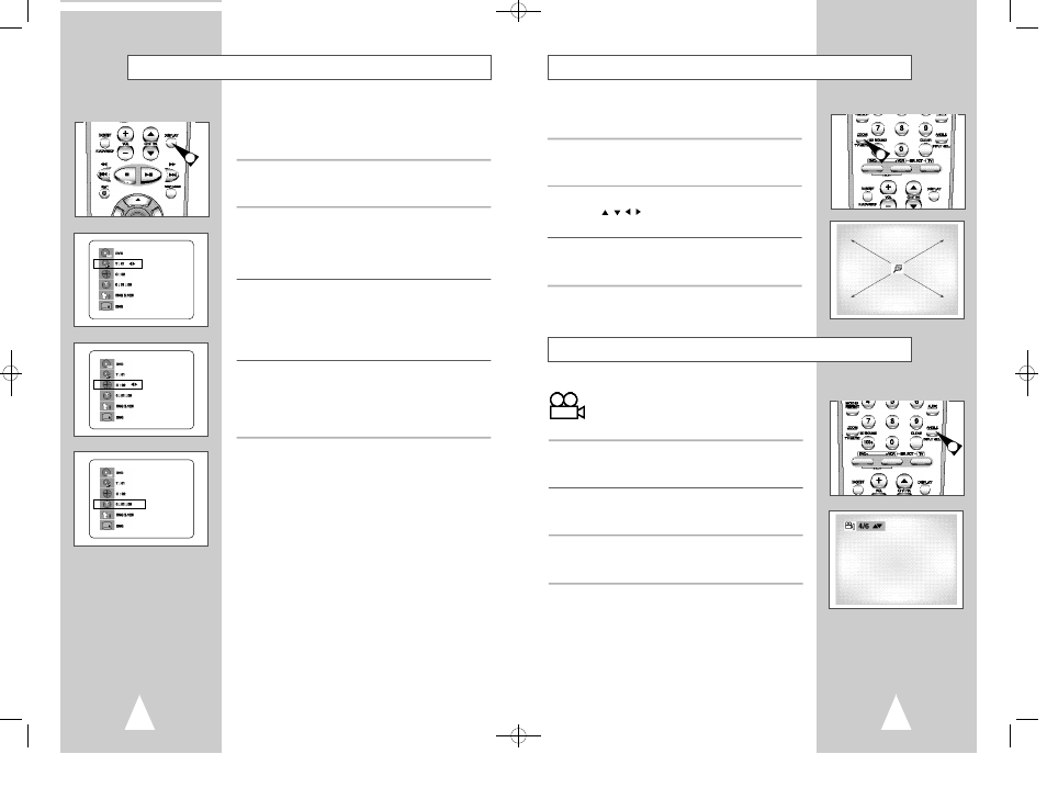 Zoom, Angle, Title/chapter/time selection | Samsung DVD-V2000 User Manual | Page 20 / 32