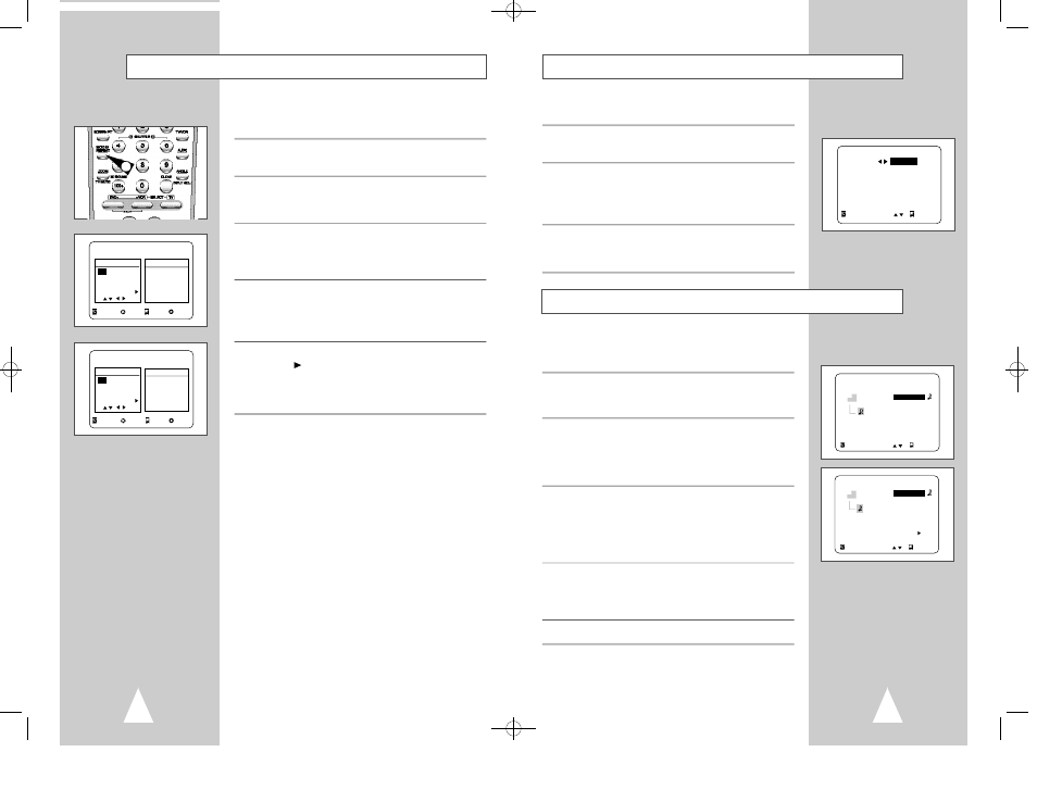 Random playback mp3 playback, Programmed playback | Samsung DVD-V2000 User Manual | Page 23 / 32