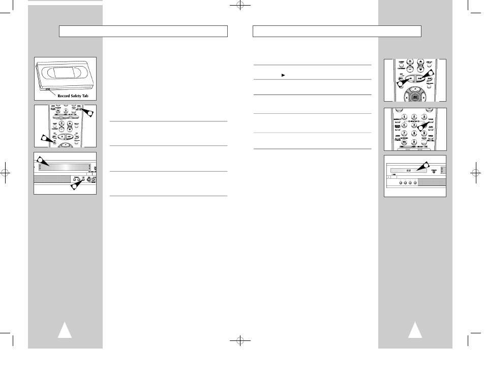 Special recording features, Basic recording | Samsung DVD-V2000 User Manual | Page 27 / 32