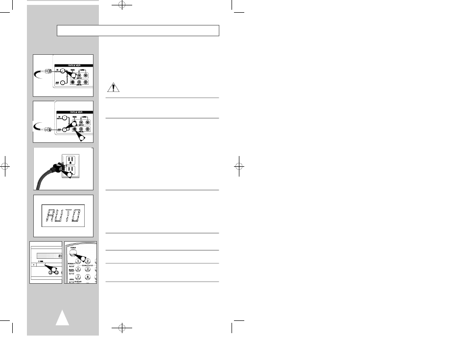Basic connections/auto setup | Samsung DVD-V2000 User Manual | Page 7 / 32