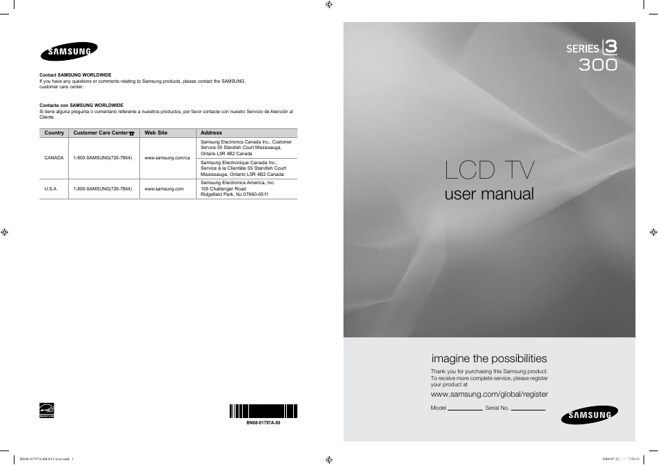 Samsung BN68-01797A-00 User Manual | 187 pages