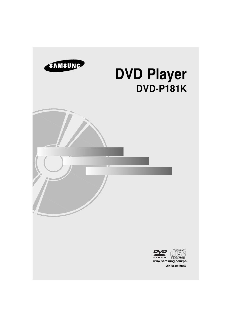 Samsung DVD-P181K  EN User Manual | 32 pages